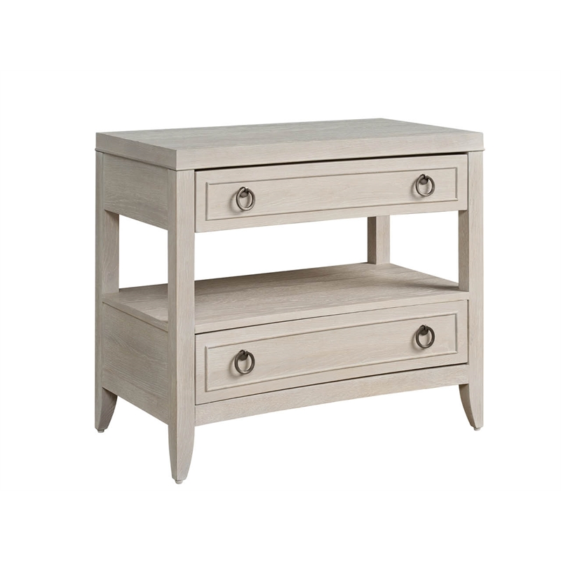 Universal Furniture Avaline Avaline Nightstand in Gray