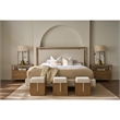 Universal Furniture Avaline Carmen Bunching Stool in Tan