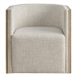 Universal Furniture Avaline Tanner Swivel Chair in Gray