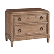 Universal Furniture Griffith Park Sienna Two Drawer Nightstand in Brown