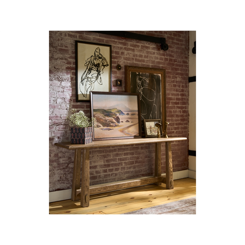 Universal Furniture Griffith Park Sienna Console Table in Brown