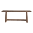 Universal Furniture Griffith Park Sienna Console Table in Brown