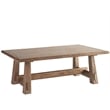 Universal Furniture Griffith Park Sienna Rectangular Cocktail Table in Brown