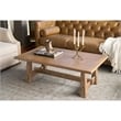 Universal Furniture Griffith Park Sienna Rectangular Cocktail Table in Brown