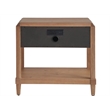 Universal Furniture Griffith Park Canyon Drawer Nightstand in Tan
