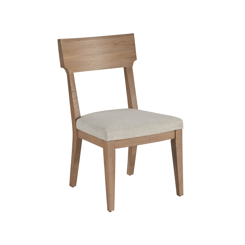 Universal Furniture Griffith Park Canyon Wood Back Side Chair (Set of 2) in Tan