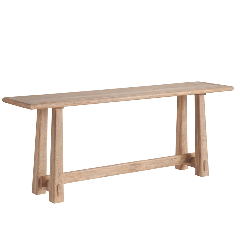 Universal Furniture Griffith Park Canyon Console Table in Tan
