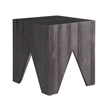 Universal Furniture Griffith Park Obsidian End Table in Brown
