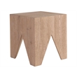 Universal Furniture Griffith Park Altitude End Table in Espresso