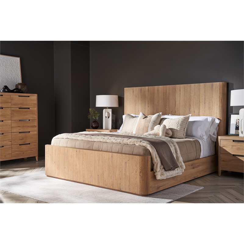 Universal Furniture Walker Bed Queen in Natural