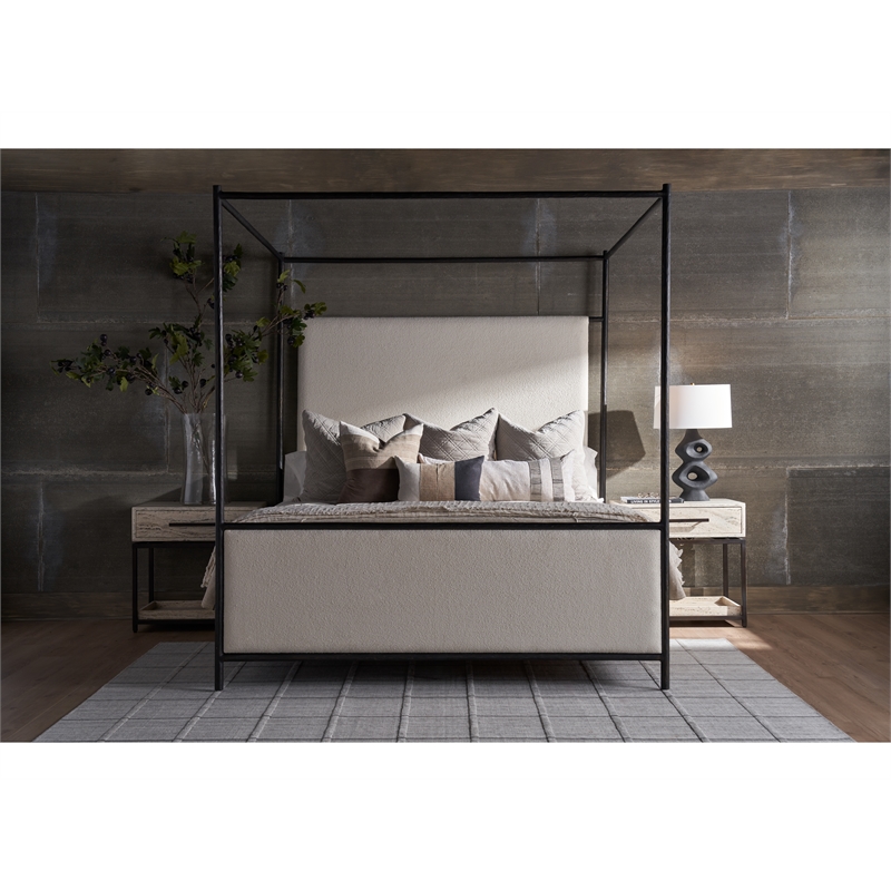 Universal Furniture Canopy Bed in Bronze