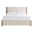 Universal Furniture Boulder Upholstered Bed Queen in Oatmeal