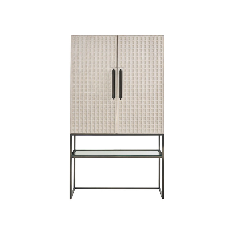 Universal Furniture River Rock Bar Cabinet in River Rock