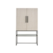 Universal Furniture River Rock Bar Cabinet in River Rock