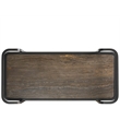 Universal Furniture Smoked Bronze Bar Cart in Smoked Bronze