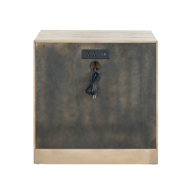 Universal Furniture Boulder Two Drawer Nightstand in Boulder