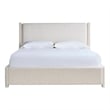 Universal Furniture River Rock Upholstered Bed Queen in Cream