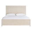 Universal Furniture River Rock Panel Bed Queen in Cream