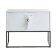 Universal Furniture River Rock Metal Base Nightstand in River Rock