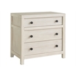 Universal Furniture River Rock Three Drawer Nightstand in River Rock