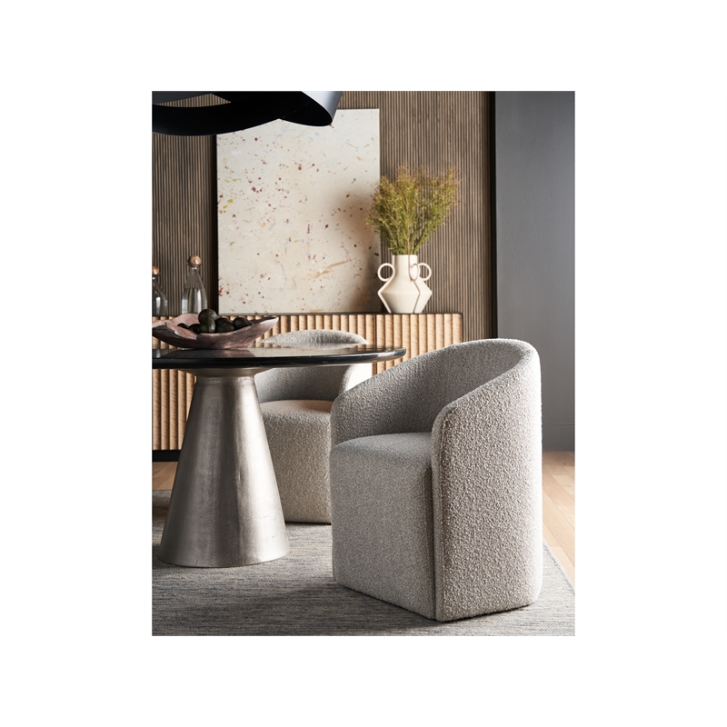 Universal Furniture Marlow Dining Chair in Satin Pewter