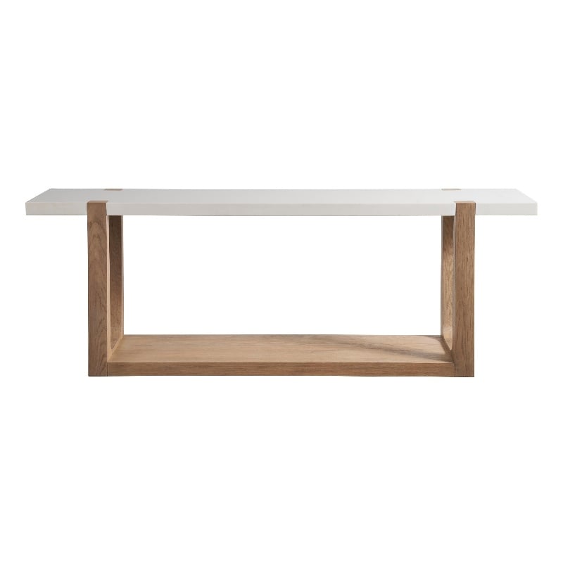Universal Furniture Ellis Console Table in Organic Natural Oak