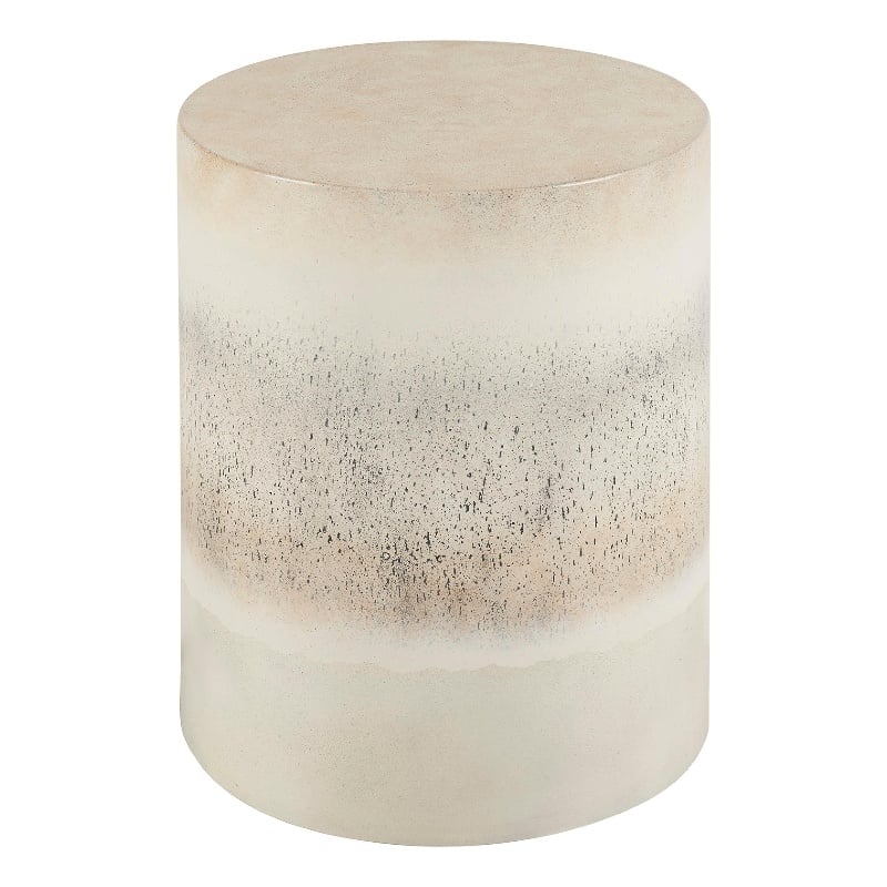 Universal Furniture Ava Round End Table in Ombre