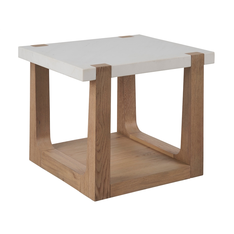 Universal Furniture Ellis  End Table in Organic Natural Oak