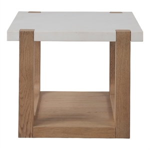 Universal Furniture Ellis  End Table in Organic Natural Oak