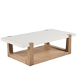 Universal Furniture Ellis Cocktail Table in Organic Natural Oak