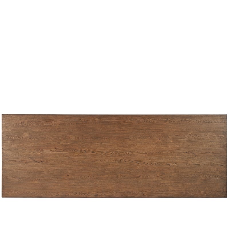 Universal Furniture Eden Dining Table in Medium Brown Oak