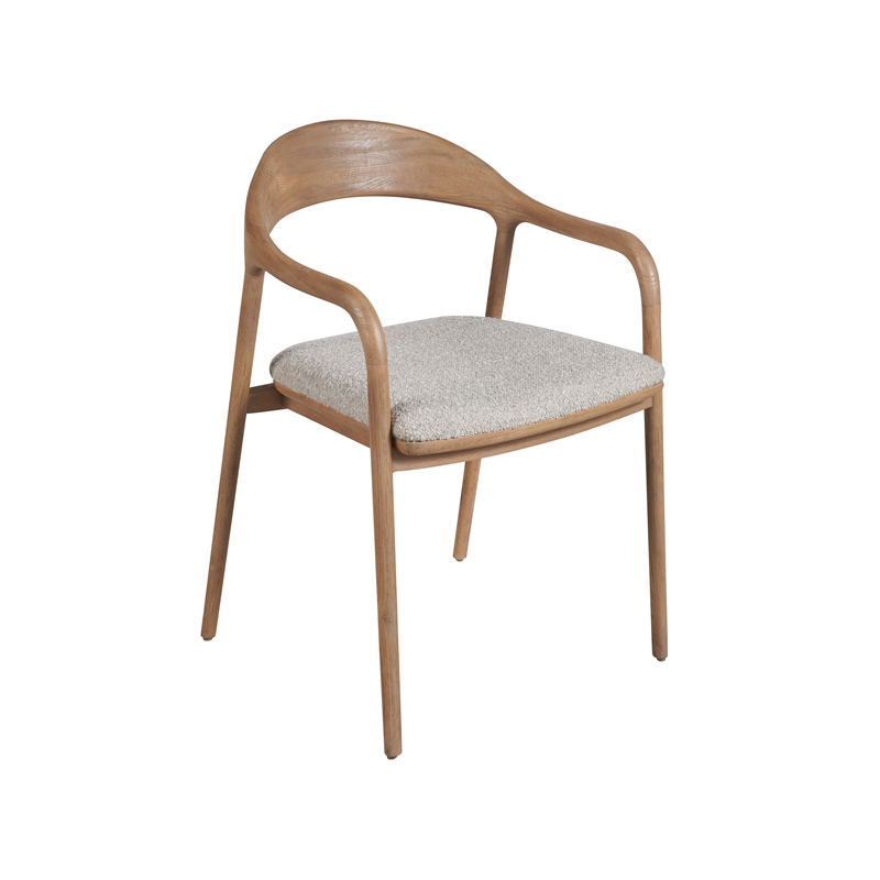Universal Furniture Echo Dining Arm Chair in Natural Oak