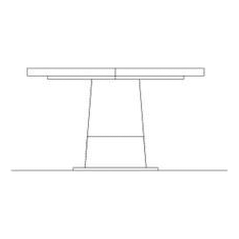 Universal Furniture Solara Dining Table in Natural Oak