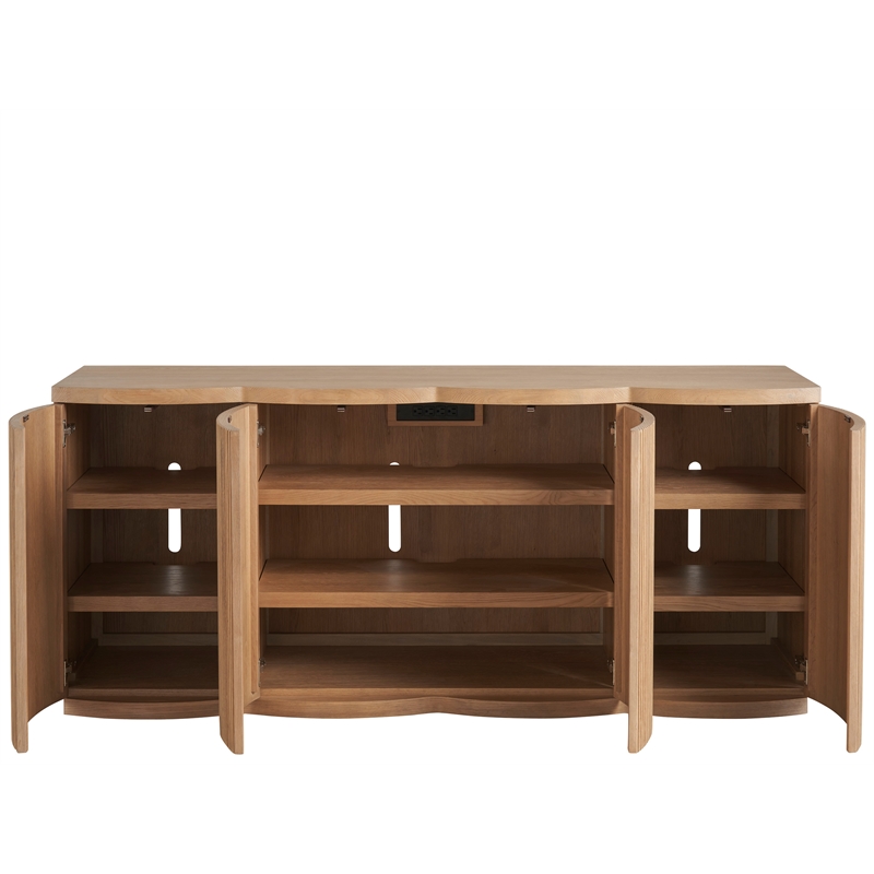 Universal Furniture Lumi Credenza in Natural Oak