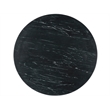 Universal Furniture Slate Dining Table in Black Merino/Antique Silver