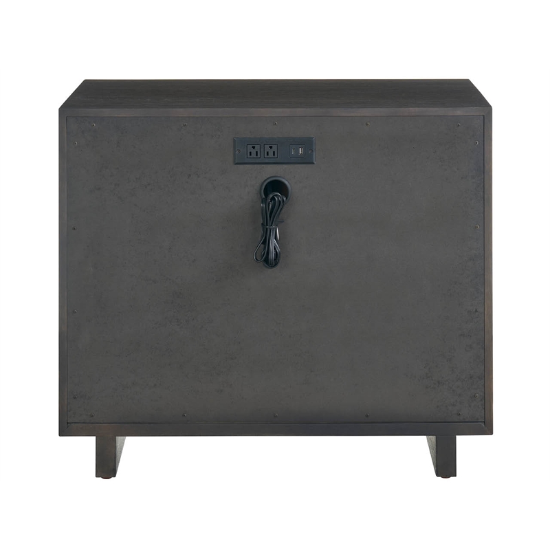 Universal Furniture Sable Three Drawer Nightstand in Sable