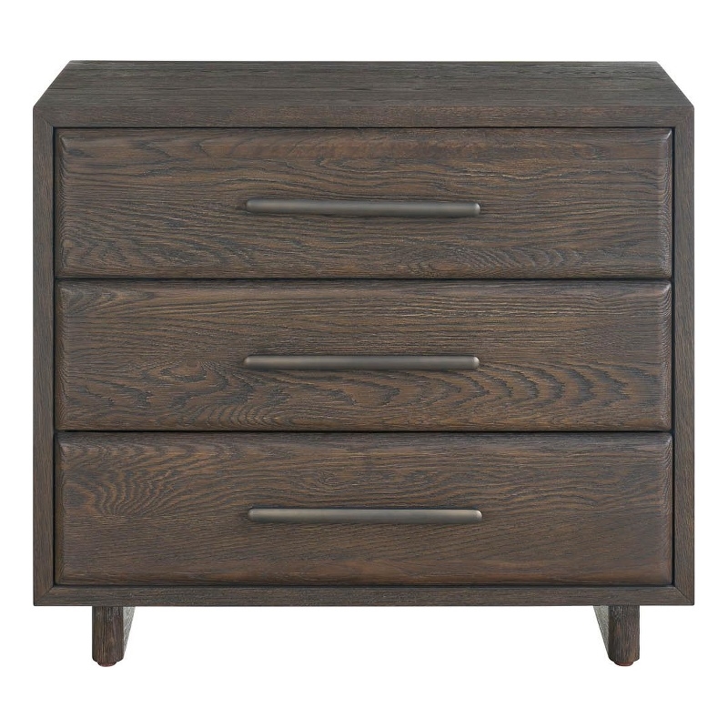 Universal Furniture Sable Three Drawer Nightstand in Sable