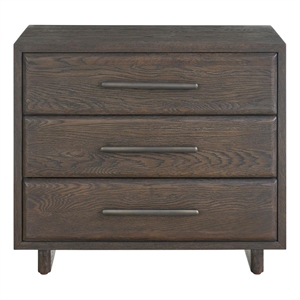Universal Furniture Sable Three Drawer Nightstand in Sable