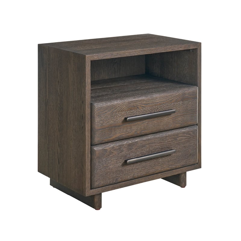 Universal Furniture Sable Open Storage Nightstand in Sable