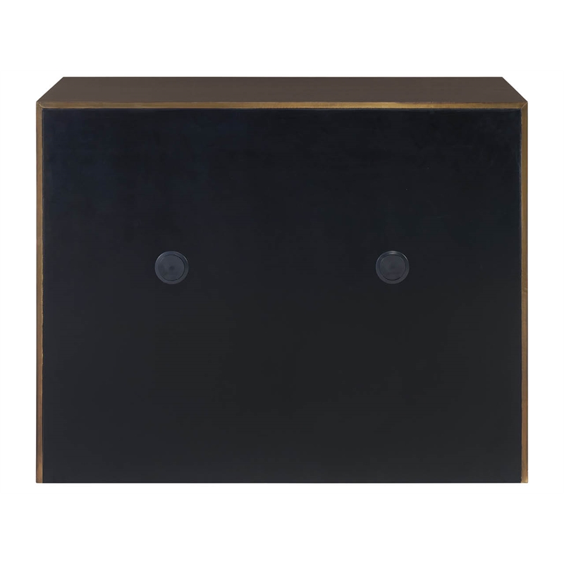 Universal Furniture Origami Hall Chest in Aged Gold