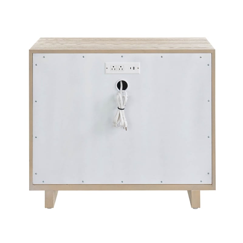 Universal Furniture Desert Three Drawer Nightstand in Desert