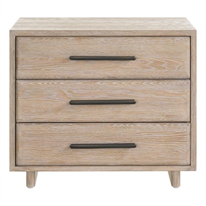 Universal Furniture Desert Three Drawer Nightstand in Desert
