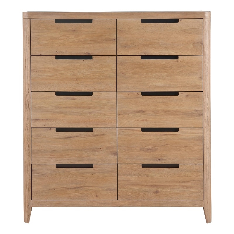 Universal Furniture Walker Drawer Chest in Organic Natural Oak