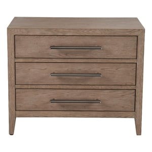Universal Furniture Cove Drawer Nightstand in Gray Oak