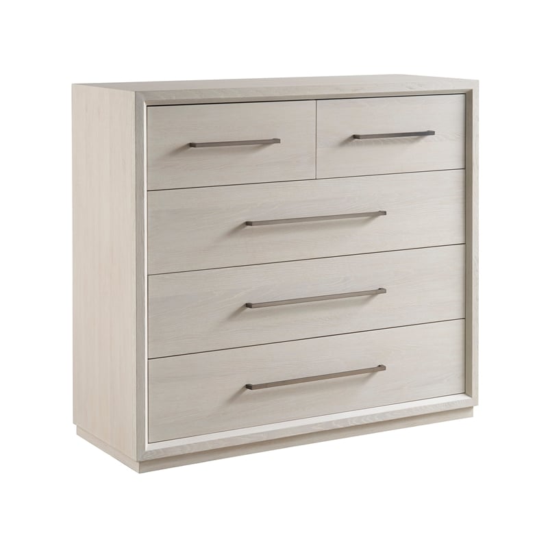 Universal Furniture Astrid Drawer Chest in White Oak