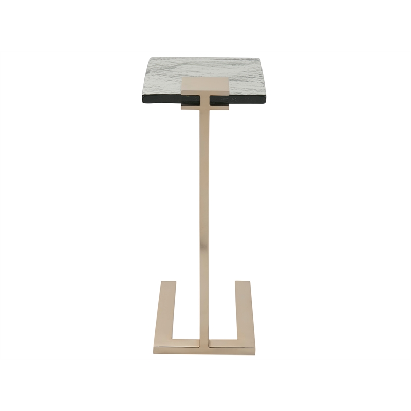 Universal Furniture Axis Martini Table in Champagne Gold