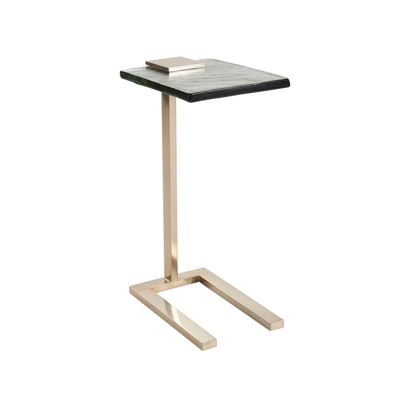Universal Furniture Axis Martini Table in Champagne Gold