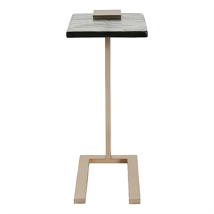 Universal Furniture Axis Martini Table in Champagne Gold