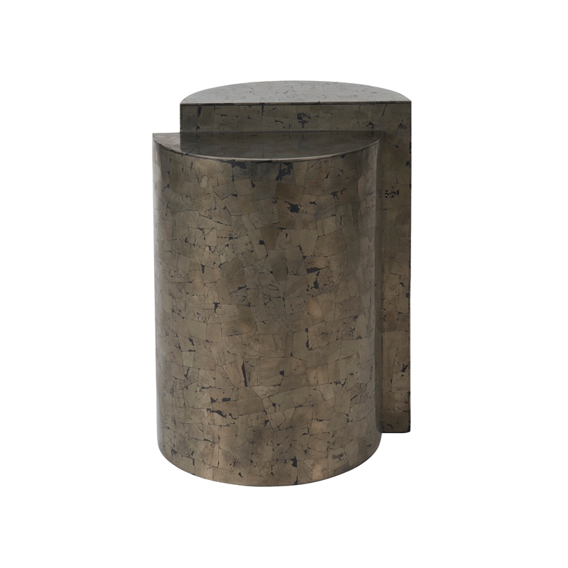 Universal Furniture Cosmo End Table in Pyrite