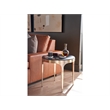 Universal Furniture Scarlett End Table in Black Granite/Antique Champagne